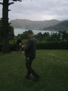 The view of Lyttelton from the pub.