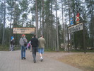 Entering the Elainpuisto (Zoo).