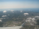 Executing a southward turn over Downsview.