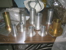 Mark's collection of alignment tubes.