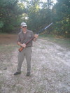 Mark poses with the SKS.
