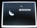 An image of the moon taken by the star camera.  We have hundreds like it...