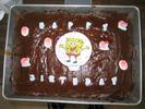 Gaelen's birthday cake; Spongebob, naturally.